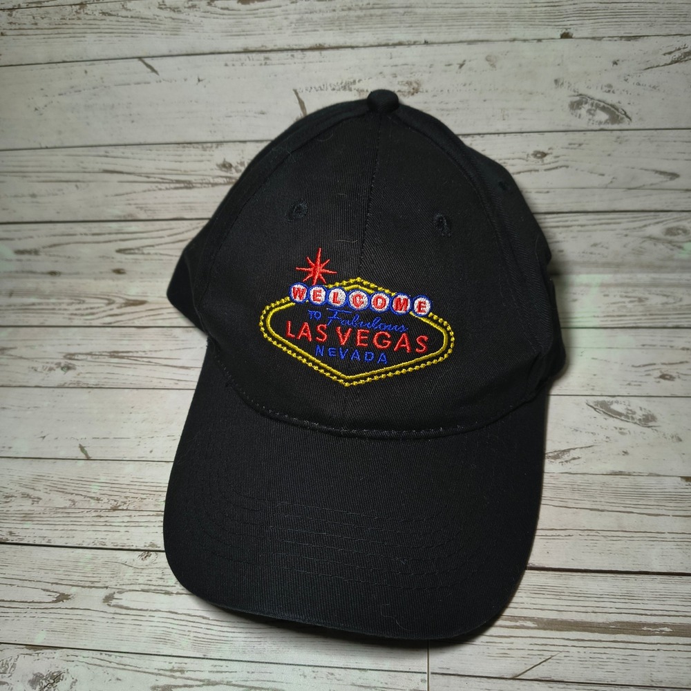 Surfware Hawaiian Classics Las Vegas Nevada Souvenir Baseball Cap‎ Hat Black